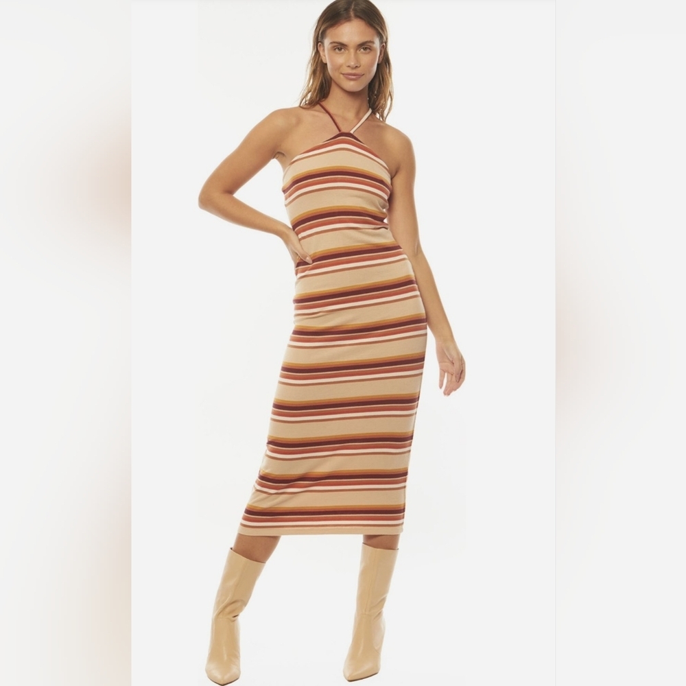 Amuse Society Women's NWT Beach Crush Knit Tank Dress.  Size M